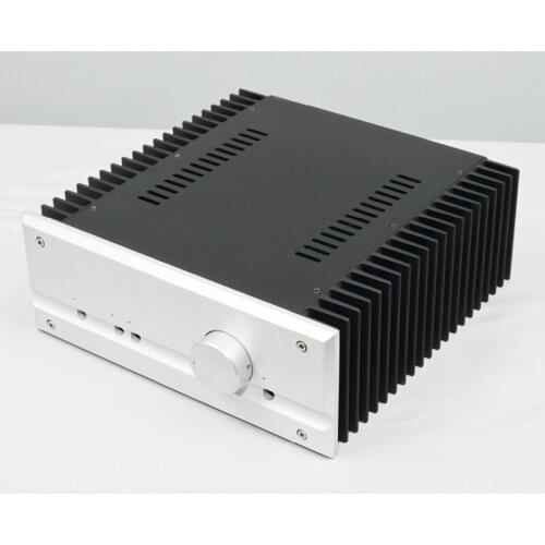 262*263X*100MM PASS power amplifier chassis All aluminum profile radiator on both sides of the tube power amplifier DIY power am