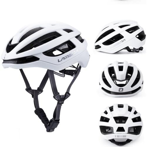 LAMEDA Ultralight CE Certified Bicycle Helmet Breathable Mountain Road Cycling Safety Helmet Magnetic Buckle Helmet Men Women