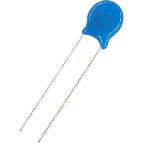 1000 pcs 4.7nF 472 3KV High voltage Ceramic Capacitor Assorted kit Assortment Set 4.7nF 472 3KV