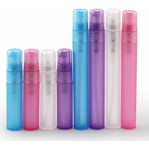 3ml 5ml 10ml Plastic Spray Empty Cosmetic Perfume Container mini bottle Pen Sprayer Perfume sample bottle LX8691