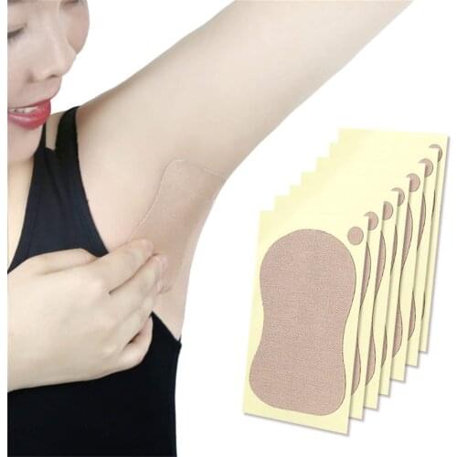 5PCS Antiperspirant Underarm Dress Sticker Pads Armpits Sweat Pads Summer Deodorant Patch Men Women Stickers Anti Sweating Pads