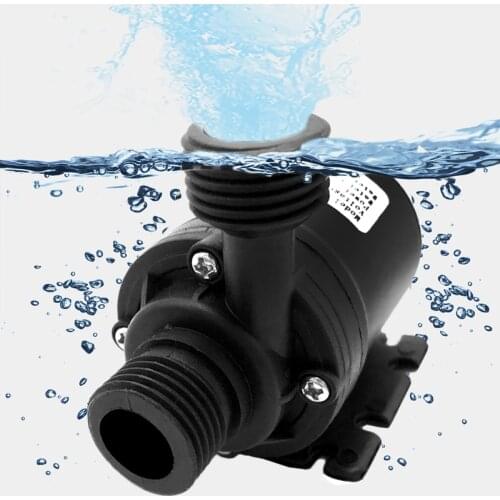 Solar Brushless Motor Water 800L/H 5m DC 12V 24V Circulation Water Pump Submersibles Diaphragm Water Pump Water Fountain Pump