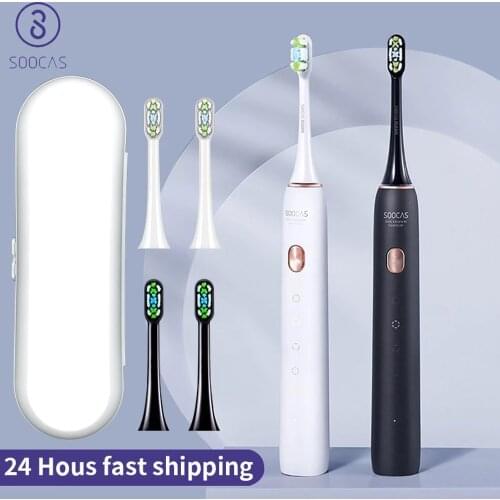 SOOCAS Sonic Electric Toothbrush X3U Smart Ultrasonic toothbrush USB Fast Rechargeable Adult Waterproof From xiaomi youpin
