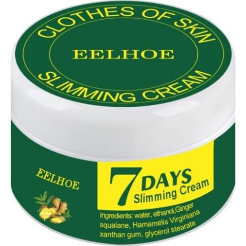 EELHOE 10/20/30/50G Ginger Slimming Weight Lose Cream Fat Burning Anti-cellulite Leg Cream Body Waist Reduce Fat Slimming Cream