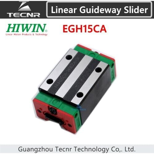 Taiwan HIWIN EGH15CA linear guideway slide carriage block slider for CNC laser machine
