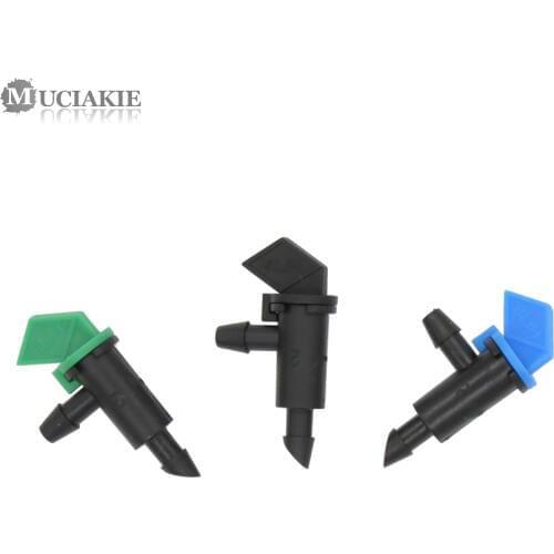 MUCIAKIE 4L/H 8L/H 16L/H Garden Micro Irrigation Watering Barbed Flag Dripper Garden Sprinkler Irrigation Fitting