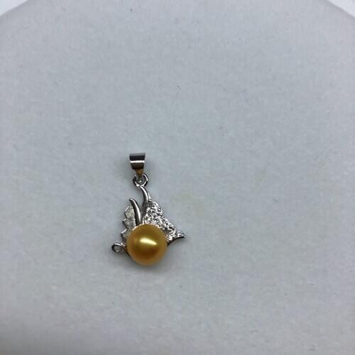 Charm Fashion Pendant Base Mountings Findings Jewelry Settings Accessories Parts for Pearls Beads Crystal Agate Coral Jade