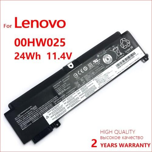 Genuine 00HW025 For Lenovo Original SB10F46463 Battery Lenovo ThinkPad T460s 01AV405 01AV407 SB10J79004 00HW024 00HW038 11.4V