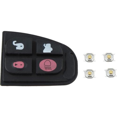 4 Buttons Replacement Shell Repair Remote Control Car For Jaguar X Type XF E S