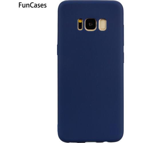 Candy Color TPU Rubber Silicone Case Fundas For Samsung Galaxy S6 S7 Edge Cover Coque Samsung S8 S8 Plus S9 S9 Plus Phone Case