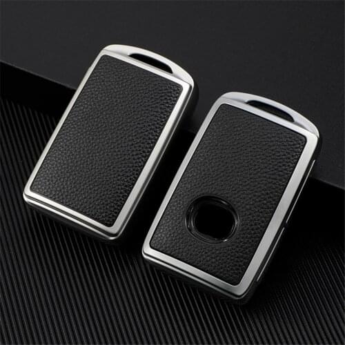TPU Leather Car Key Case Remote Smart Protector Cover For Mazda 3 Sedan Hatchback 2019 CX-30 CX-5 CX-9 2020 CX50 Key Shell Skin