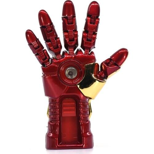 Usb Flash Drive 64GB 32GB 16GB 8GB Mini Robotic Hand Memoria Pen Drive Usb Stick 128GB Cool Robot Pendrive U Disk No Lights Gift