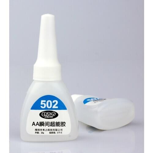High Quality 502 Super Glue ABN BOND Multi-Function Glue Genuine Cyanoacrylate Adhesive Strong Bond Fast For Office Tools