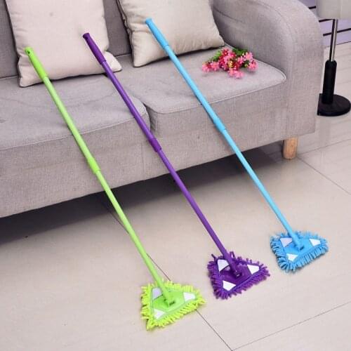 1 set of 360 Rotating Triangle Retractable Household Cleaning Lazy Magic Mop
