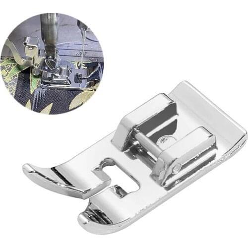 1PCS Universal Zig Zag Presser Snap On Foot for Singer Janome Brother Home Elna CY-7301