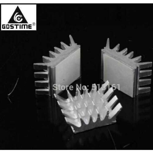 100pcs/Lot Gdstime For PC VGA Card PS DDR RAM Video Memory Cooling Cooler Heatsink