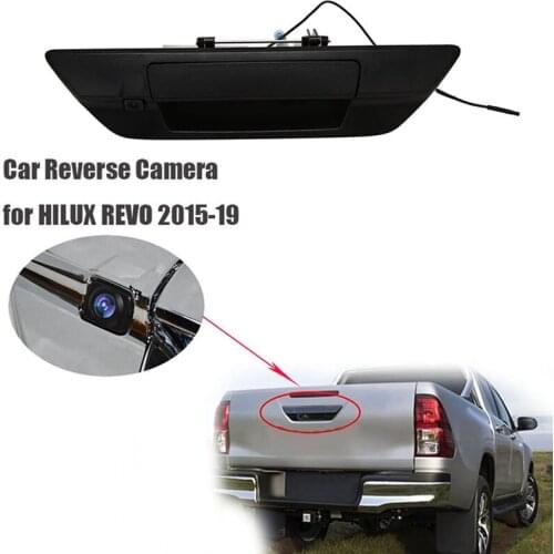 Car Reverse Camera Rear View Parking System Backup Kit Waterproof Cameras for Toyota HILUX REVO ROCCO 2015-19 PICKUP