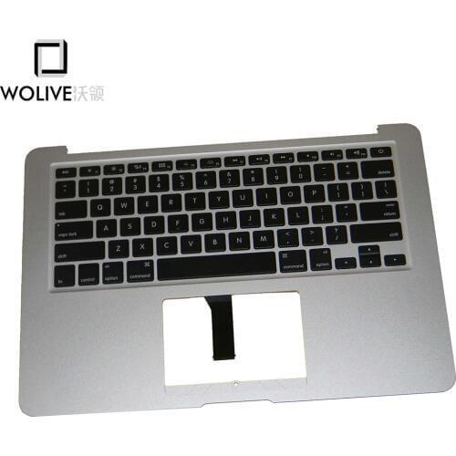 Wolive New Top Case Topcase Palm Rest US Keyboard for MacBook Air 13" A1466 2013 2014 2015