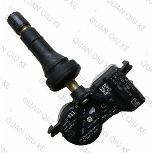 Tire Pressure Monitoring Sensor Fit For GrandCherokee Renegade Durango TPMS Sensor 68313387AB 433MHZ 68313387AC