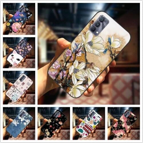 For Realme GT Master Explorer Edition Case 3D Blossom Emboss Silicone Phone Cover For Realme GT Master Cases 5G Relief Soft