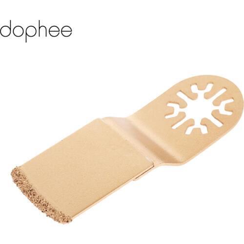 Dophee 30mm HCS Diamond Carbide Oscillating Multi Tool Saw Blade For Renovator Power Tools Multimaster Fein Bosch Dremel Cutting