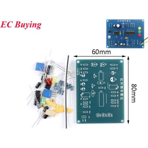 Infrared Reversing Indicator Radar Kit Speed Detection Adjustable Infrared Ranging Sensor Board Module DIY Electronic Parts