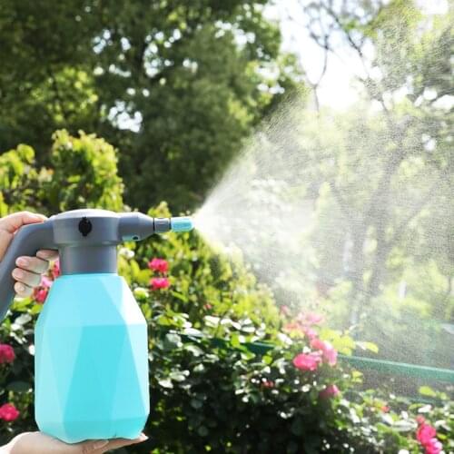 2L Automatic Plant Spray Bottle Electric Hand Watering Can Plants Flower Lawn Watering Machine With Adjustable Spout Garden Tool