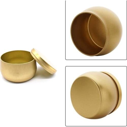 Hot DIY Candle Tins Craft Tools Tinplate Drum Jar Candy Gifts Box for Candle Making, Arts & Crafts,Food Storage & More