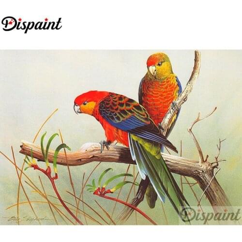 Dispaint Full Square/Round Drill 5D DIY Diamond Painting "Animal bird scenery"3D Embroidery Cross Stitch Home Decor Gift A12316