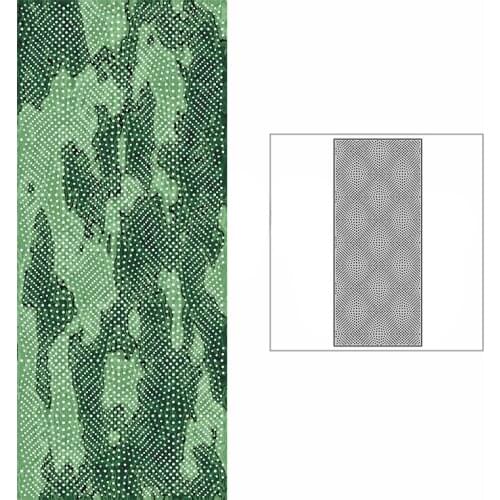 New Slim Crossed Rope Background Plate Paper Craft Embossing Mold 2021 Metal Cutting Dies for DIY Scrapbooking Album Card Making