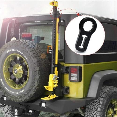 New Farm Jack High Lift Polyurethane Handle Holder/Keeper Anti Rattle Protector Fits for Farm jack of 36 42 48 60 inch Black