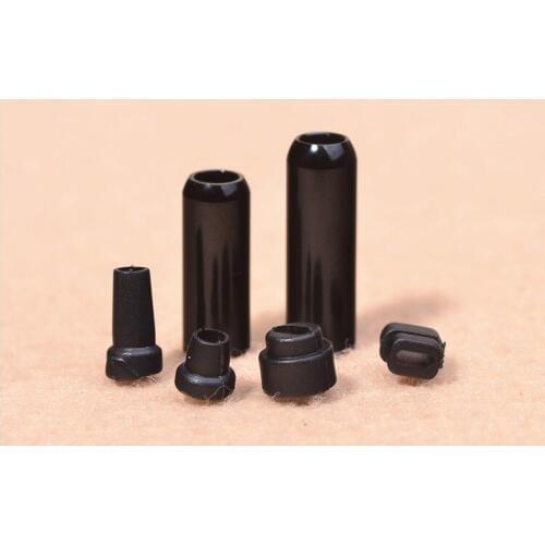 DIY earphone wire plug sleeve with slider 10sets