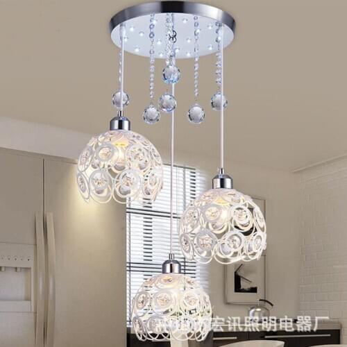 Modern led iron hanglamp deco maison kitchen fixtures pendant lights commercial lighting living room bedroom dining room