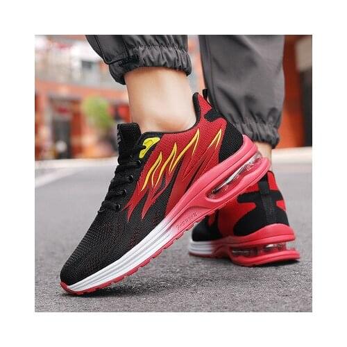 SZSGCN Fashion Sneakers Air Cushion Mesh Running Shoes Women Footwear Mens Casual Sport Shoes Size 46 Shoes Breathe Mesh Shoes