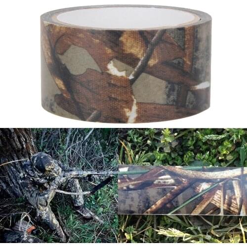 10m Waterproof Camo Cloth Tape for Gun Hunting Outdoor Camping Camouflage Stealth Tape Wrap Hunting Gun Accessories