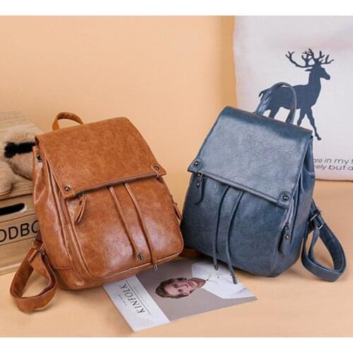 Drawstring Zipper Backpack Waterproof Large-Capacity Organizer Weekend Travel Overnight Mobile Wallet Umbrella Storage Supplies