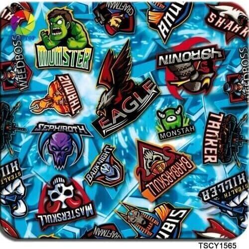 Free shipping TSAUTOP 0.5m x 2m/10m Cartoon DIY Hydrographics Film Water Transfer Print Liquid Print Film WDF1565