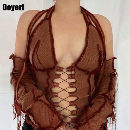 Женские длинные футболки Doyerl China At AliExpress