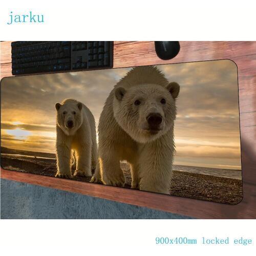 Polar Bear mousepad 700x400x3mm best seller Computer mouse mat gamer gamepad gamer Animal gaming mousemat pad office padmouse