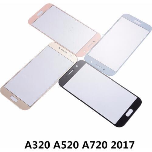 New housing LCD Glass Lens Touch panel Replacement For Samsung Galaxy 2017 A320 / A520 / A720 Touch Screen