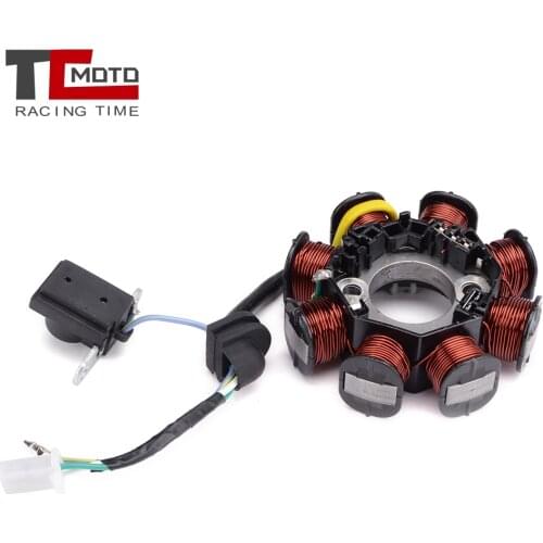 TCMOTO 31120-KPW-9010 Motorcycle Generator Magneto Stator Coil For Honda ANF 125 ANF125 2003-2007 ANF125T Innova 2005-2006