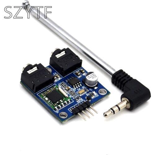 TEA5767 FM Stereo Radio Module for 76-108MHZ With Free Cable Antenna