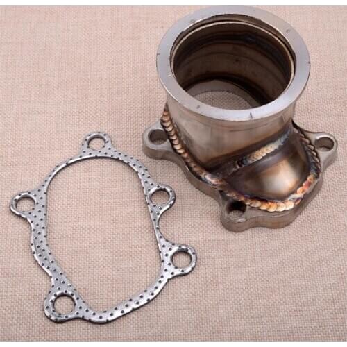 Turbo Downpipe 5 Bolt To 2.5'' V Band Flange Adapter Gasket Fit For GT25 GT28 T25 T28 Car Accessories