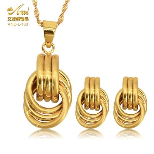 Nigerian Luxury Brands Jewelries 18k Gold Silver Jewelry Sets For Women Necklace And Earings Dubai Bridal Wedding Collection Set
