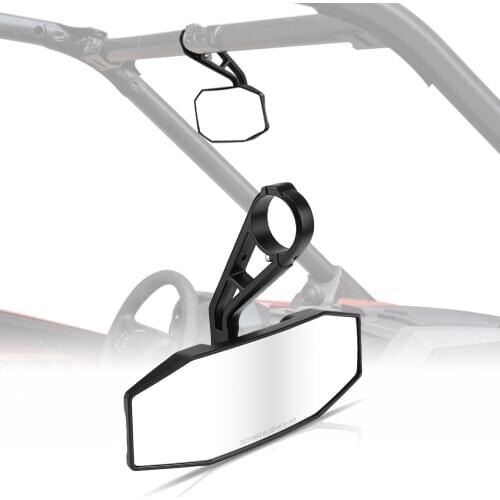 RZR UTV KEMOMOTO Center Rear View Mirror for Polaris General 4 1000 RZR 570 S 4 1000 900 XP 4 1000 Turbo 2015 16 17 18 19 20