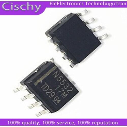 20PCS NE5532DR NE5532D NE5532 N5532 SOP-8