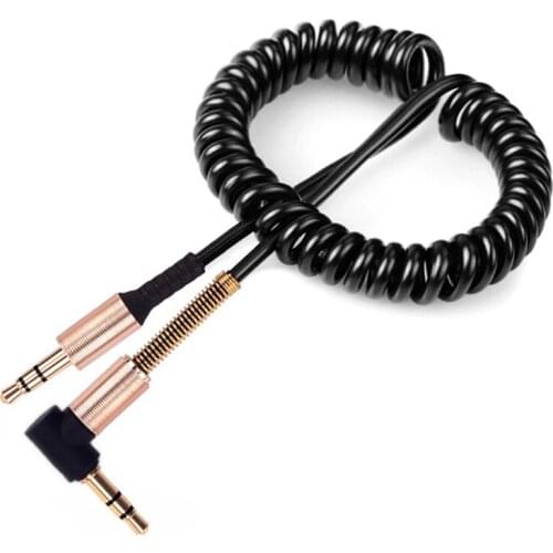 3.5mm Jack to Jack Audio Aux Cable for Opel astra Mokka VW Golf Jetta Tiguan Peugeot 206 508 Seat Leon lbiza