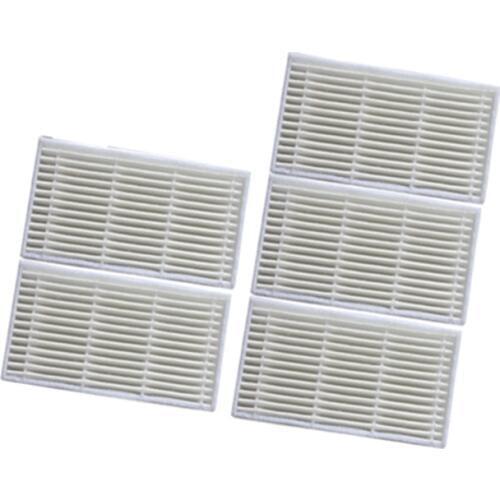 5x Robotic Vacuum Cleaner Parts HEPA Filter for Suzuka COCO SMART 780T Series Duoro XClean Robot Cleaner