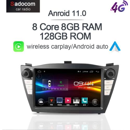 6G+128G Carplay 8" DSP 2 din Android 10.0 Car DVD player autoradio car radio For Hyundai Tucson IX35 2010 - 2012 2013 2014 2015