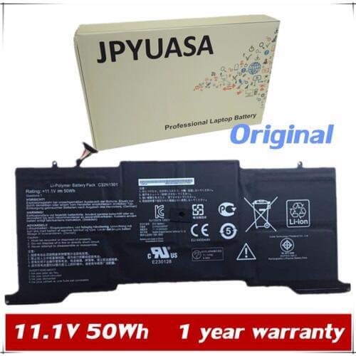 7XINbox 11.1V 50Wh Original C32N1301 Laptop Battery For ASUS ZENBOOK UX31L UX31LA UX31LA-US51T Laptop Tablet 0B200-00510000